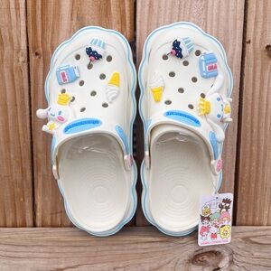 Cinnamon Rolls Kids Clogs Girls Sandals Girls Slippers with Cute Charms